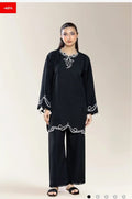 Midnight Noir Embroidered 2-Piece Suit